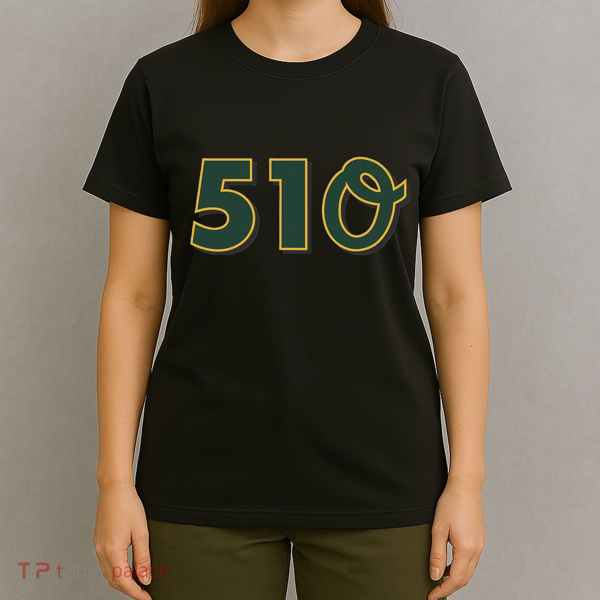 510 The Bay Area Oakland Baseball T-Shirt
