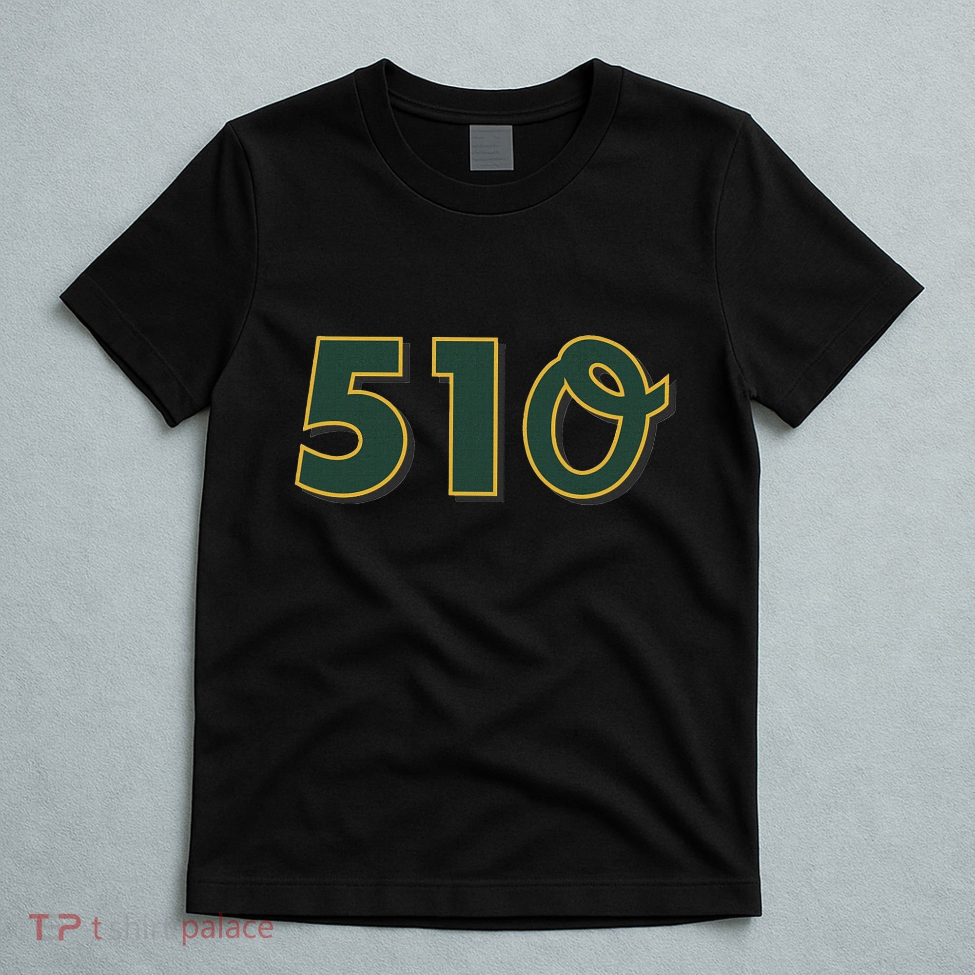 510 The Bay Area Oakland Baseball T-Shirt