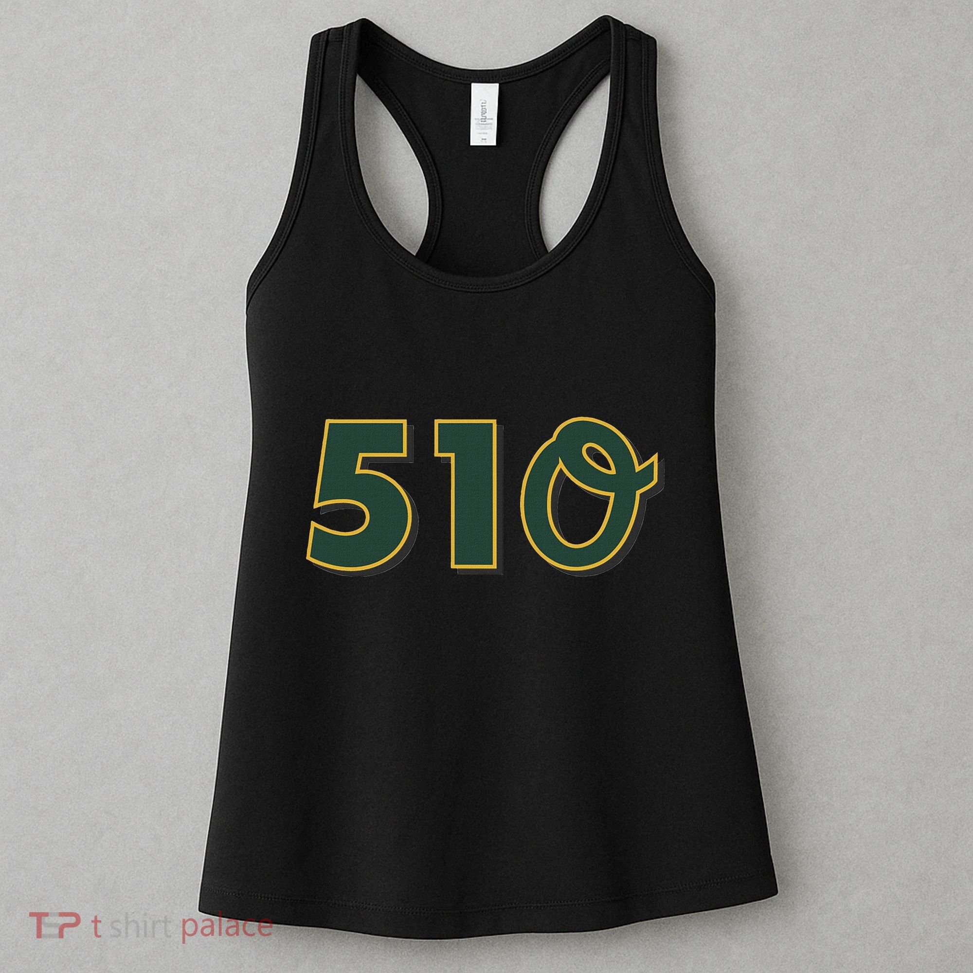 510 The Bay Area Oakland Baseball Women's Tank Top