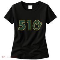 510 The Bay Area Oakland Baseball Women's T-Shirt thumb 0