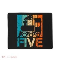 5th Train Birthday 5 Year Old 5yr Boys Girls Birthday Train Mousepad thumb 0