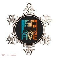 5th Train Birthday 5 Year Old 5yr Boys Girls Birthday Train Ornament thumb 0