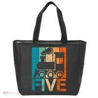 5th Train Birthday 5 Year Old 5yr Boys Girls Birthday Train Tote Bag thumb 0