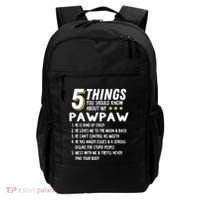 5 Things Grandpa Pawpaw Backpack thumb 0