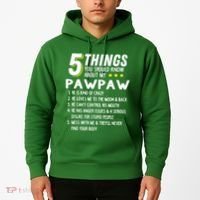 5 Things Grandpa Pawpaw Hoodie thumb 2