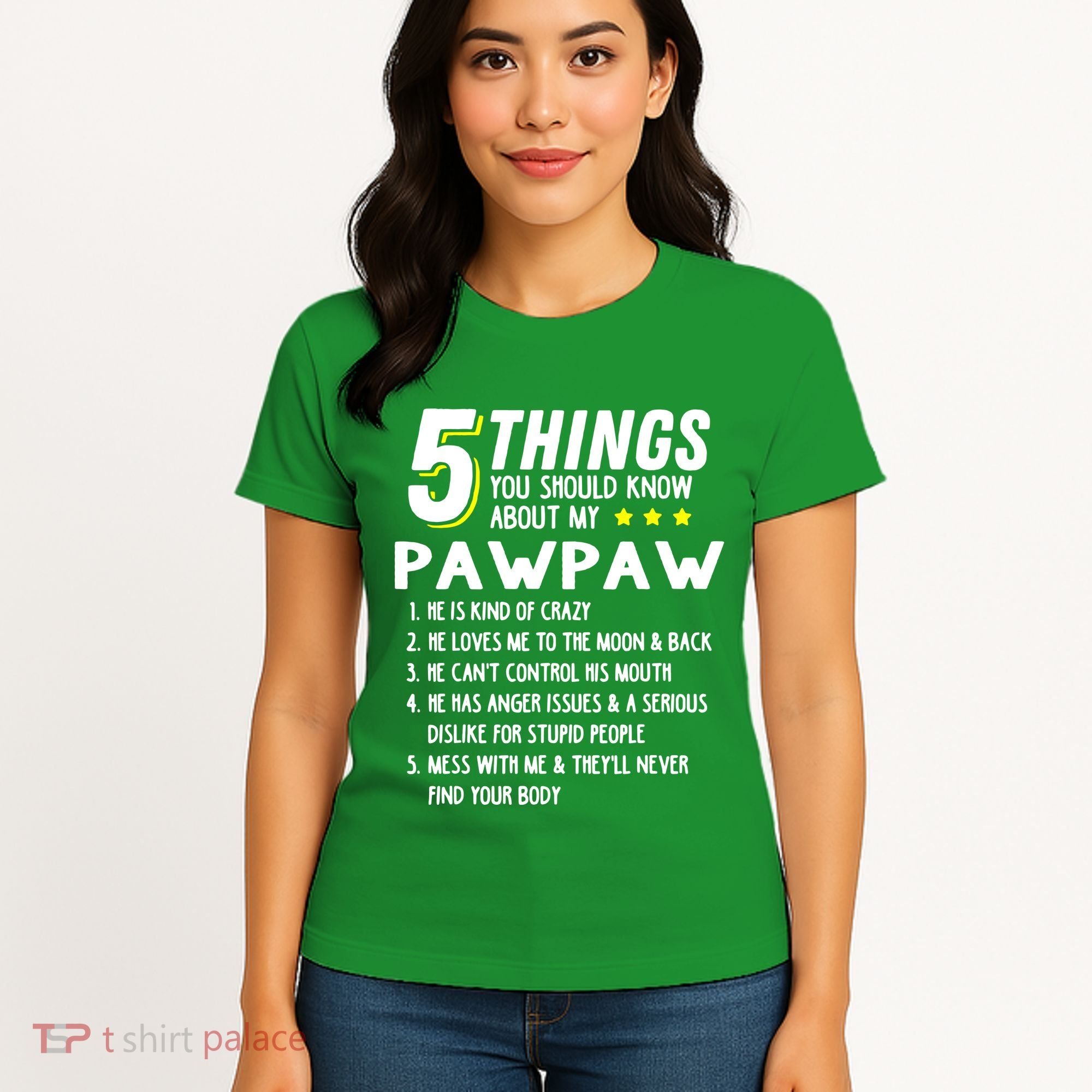 5 Things Grandpa Pawpaw Women's T-Shirt