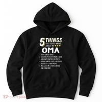5 Things Grandma Oma Gift Idea Hoodie thumb 0