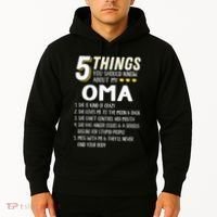 5 Things Grandma Oma Gift Idea Hoodie thumb 2