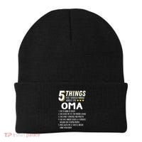 5 Things Grandma Oma Gift Idea Beanie thumb 0