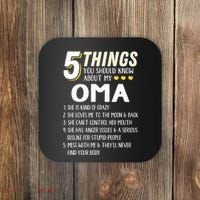 5 Things Grandma Oma Gift Idea Coaster thumb 0