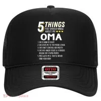 5 Things Grandma Oma Gift Idea Hat thumb 0