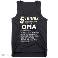 5 Things Grandma Oma Gift Idea Tank Top thumb 0