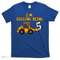 5th Birthday I'm Digging Being Five T-Shirt thumb 0