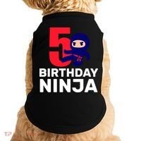 5th Birthday Ninja  Doggie Tank thumb 0