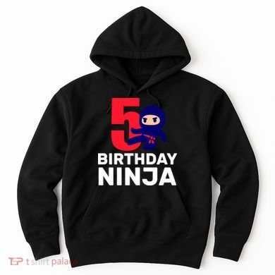 5th Birthday Ninja  Hoodie