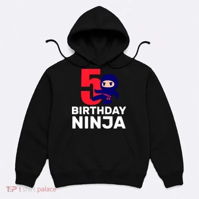 5th Birthday Ninja Hoodie