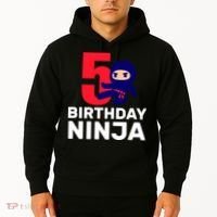 5th Birthday Ninja  Hoodie thumb 2