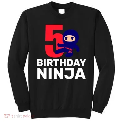 5th Birthday Ninja  Sweatshirt