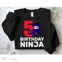 5th Birthday Ninja  Sweatshirt thumb 2