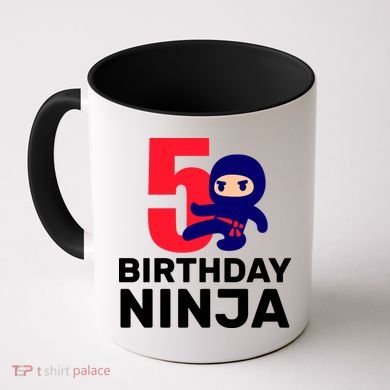 5th Birthday Ninja  Coffee Mug