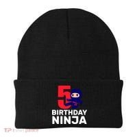 5th Birthday Ninja  Beanie thumb 0