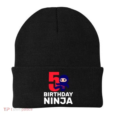 5th Birthday Ninja Beanie