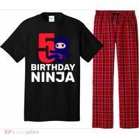 5th Birthday Ninja  Pajama Set thumb 0