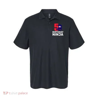 5th Birthday Ninja Polo