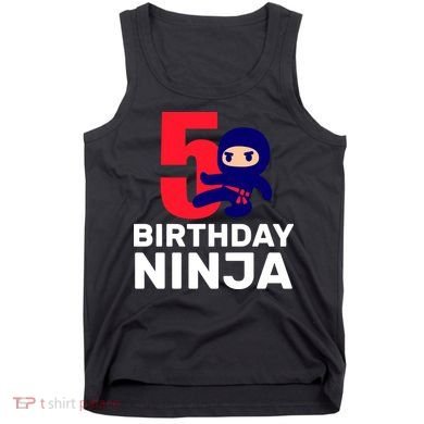 5th Birthday Ninja  Tank Top