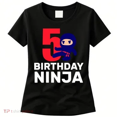 5th Birthday Ninja  Women's T-Shirt