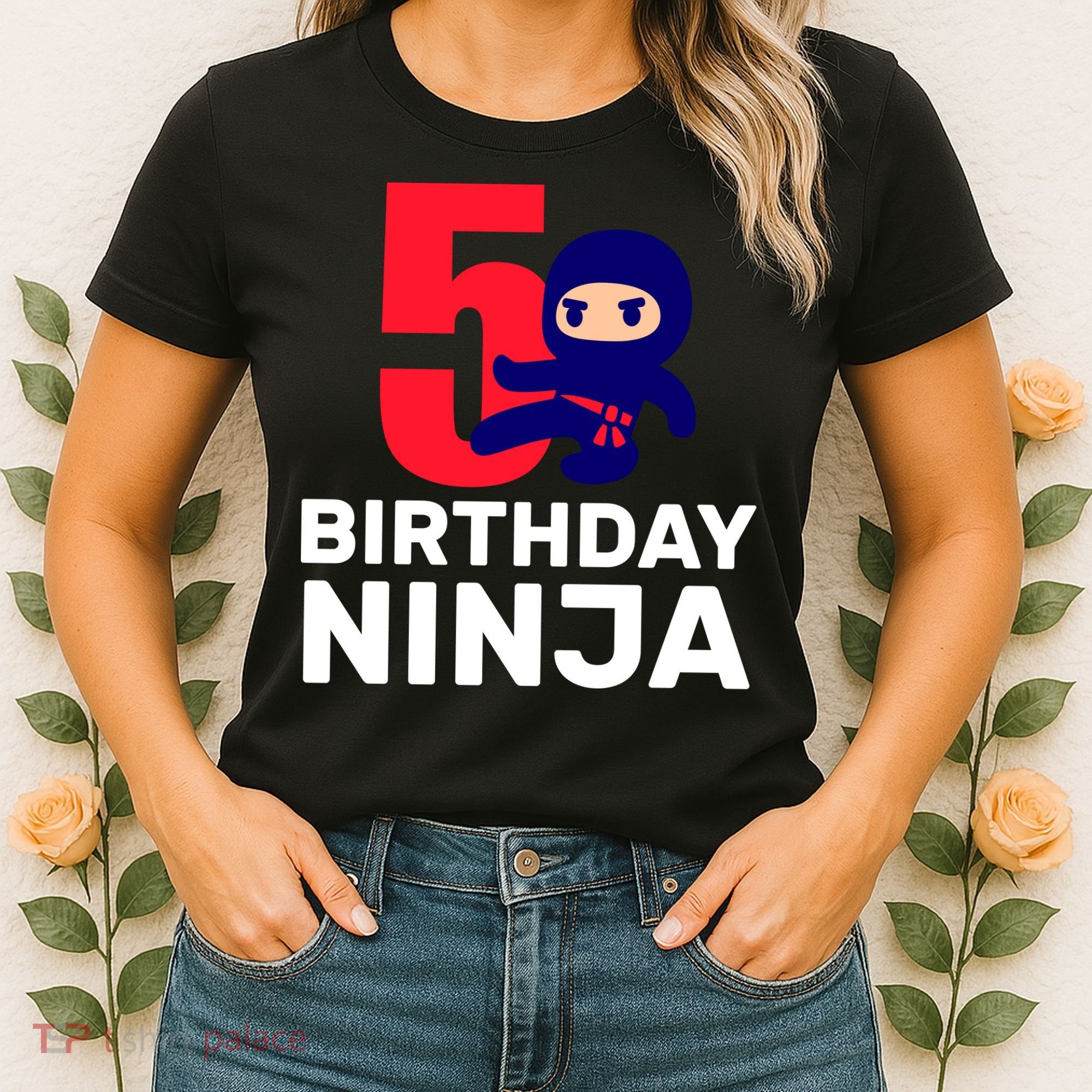 5th Birthday Ninja  Women's T-Shirt