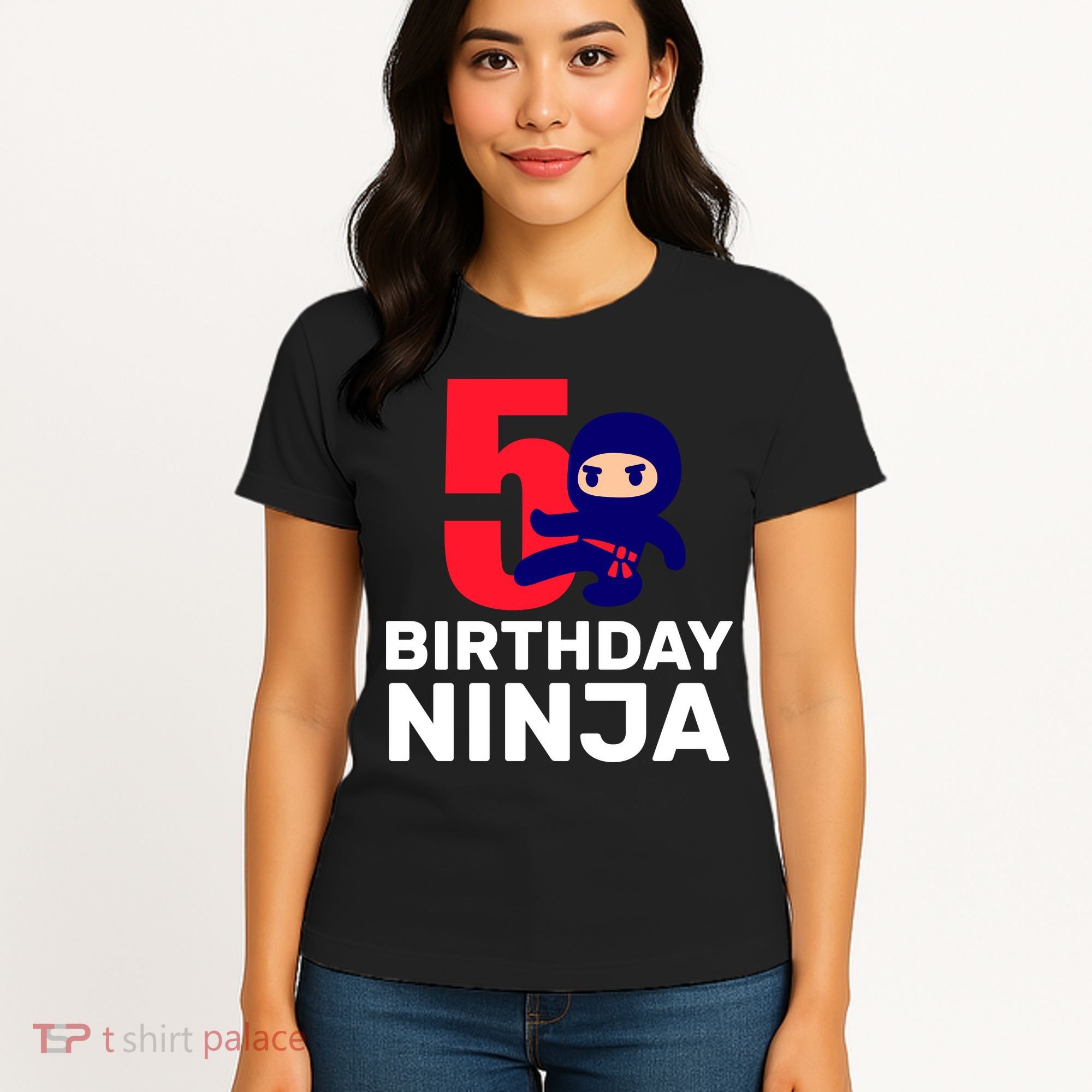 5th Birthday Ninja  Women's T-Shirt