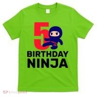 5th Birthday Ninja  T-Shirt thumb 0