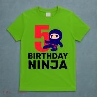5th Birthday Ninja  T-Shirt thumb 5