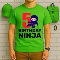 5th Birthday Ninja  T-Shirt thumb 6