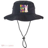 5th Grade? No Prob Llama Bucket Hat thumb 0