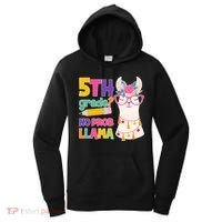5th Grade? No Prob Llama Women's Hoodie thumb 0