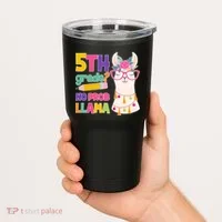 5th Grade? No Prob Llama Tumbler thumb 2