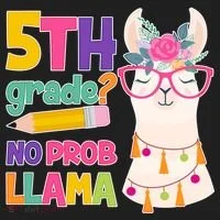 5th Grade? No Prob Llama Tumbler thumb 3