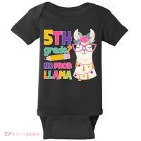 5th Grade? No Prob Llama Baby Bodysuit thumb 0