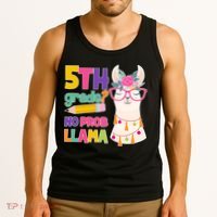 5th Grade? No Prob Llama Tank Top thumb 3