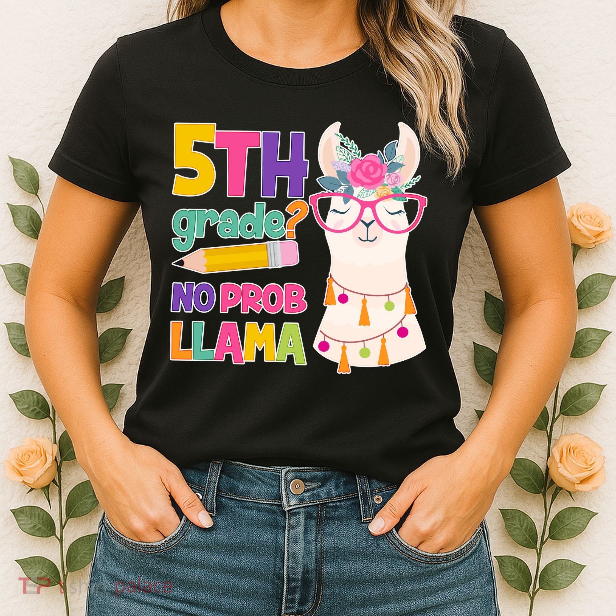 5th Grade? No Prob Llama Women's T-Shirt