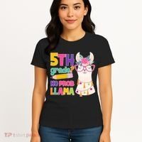 5th Grade? No Prob Llama Women's T-Shirt thumb 4