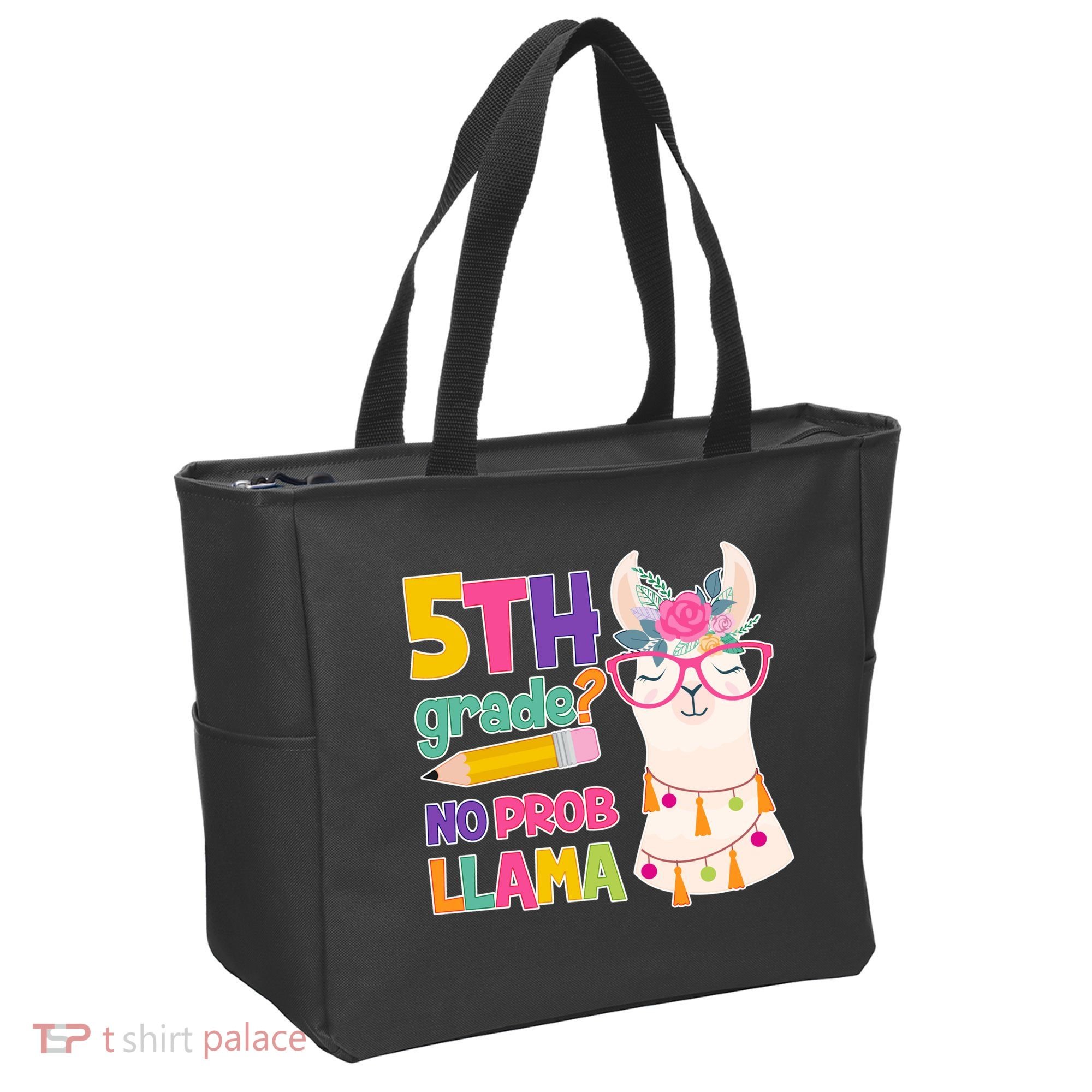 5th Grade? No Prob Llama Tote Bag