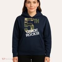 5th Grade Rocks Camo Hoodie thumb 5