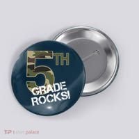 5th Grade Rocks Camo Button thumb 0