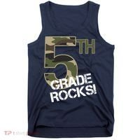 5th Grade Rocks Camo Tank Top thumb 0