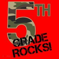 5th Grade Rocks Camo Santa Hat thumb 1