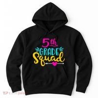 5th Grade Squad Team Arrow Heart Hoodie thumb 0