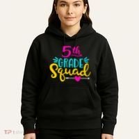 5th Grade Squad Team Arrow Heart Hoodie thumb 5